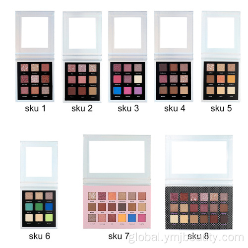 China Private Label Make up Eyeshadow Palette Eye Shadow Manufactory